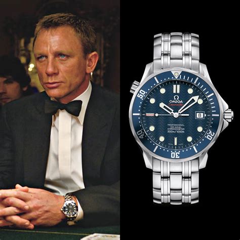 omega seamaster james bond|james bond omega watches list.